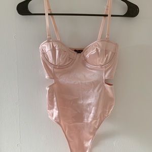 Out From Under Cutout Bodysuit